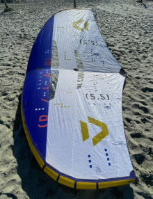 Duotone DLAB Slick 5.5m 2024 + carbon boom